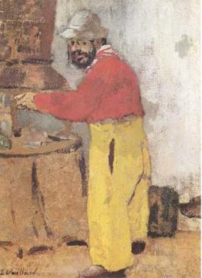 Edouard Vuillard Portrait of Toulouse-Lautrec (mk09) Germany oil painting art